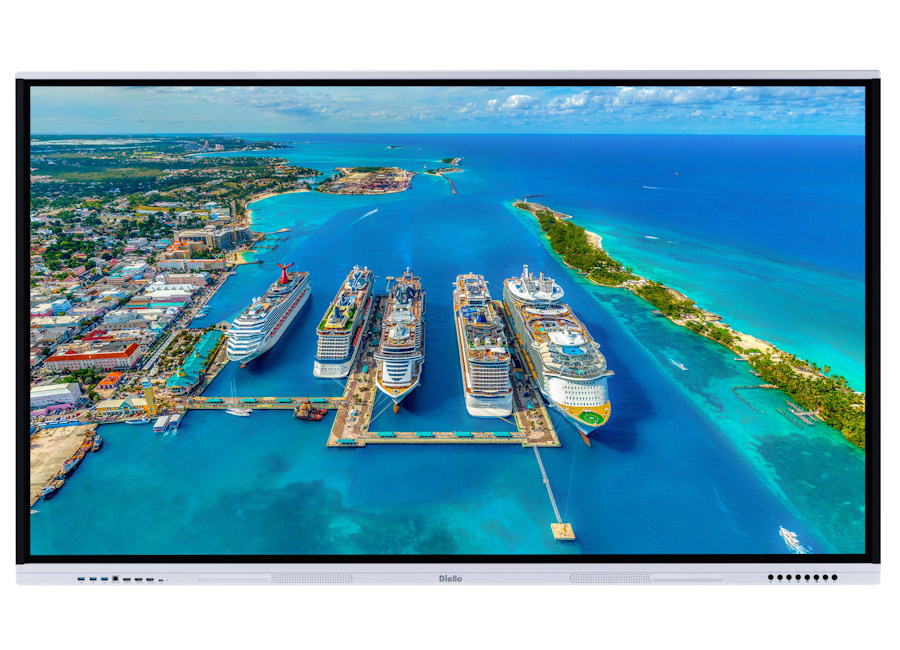 ������������� ������ Diello DI-75IFP-E, Android 14 V100, 8Gb+128Gb, 3xHDMI, 3xUSB front (2xUSB+1 full fun), 75&quot