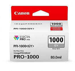 Canon PFI-1000GY Gray 80  (0552C001)