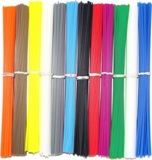 Расходник для 3D принтеров и 3D ручек Grafalex Набор ABS пластика 12 цветов для 3D ручки Расходник для 3D принтеров и 3D ручек Grafalex Набор ABS пластика 12 цветов для 3D ручки