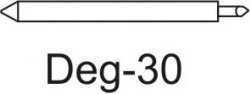 Нож Graphtec Нож Deg-30 для мелких деталей (угол 30) для плоттеров Нож Graphtec Нож Deg-30 для мелких деталей (угол 30) для плоттеров