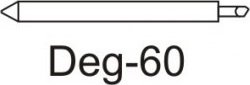 Нож Graphtec Нож Deg-60 для плотных материалов (угол 60) для плоттеров Нож Graphtec Нож Deg-60 для плотных материалов (угол 60) для плоттеров