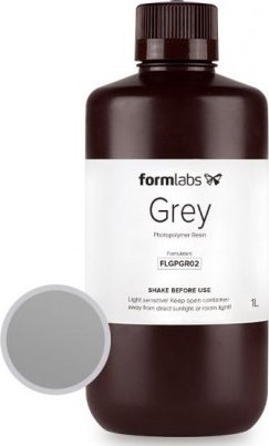 Расходник для 3D принтеров и 3D ручек Formlabs Фотополимерная смола серая Расходник для 3D принтеров и 3D ручек Formlabs Фотополимерная смола серая