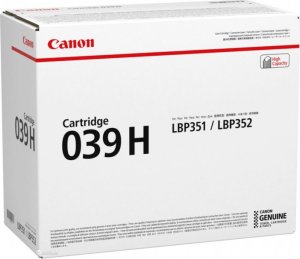 Картридж для лазерного принтера Canon Тонер-картридж 039H (0288C001) Картридж для лазерного принтера Canon Тонер-картридж 039H (0288C001)