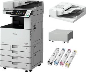 МФУ Canon imageRUNNER ADVANCE DX C3922I MFP с автоподатчиком, тумбой и тонерами МФУ Canon imageRUNNER ADVANCE DX C3922I MFP с автоподатчиком, тумбой и тонерами