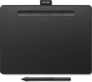 Графический планшет Wacom Wacom Intuos M Bluetooth, черный (CTL-6100WLK-N) Графический планшет Wacom Wacom Intuos M Bluetooth, черный (CTL-6100WLK-N)