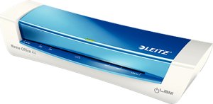 Пакетный ламинатор Leitz iLam Home Office A4, синий Пакетный ламинатор Leitz iLam Home Office A4, синий