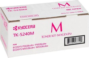 Картридж для лазерного принтера Kyocera Тонер-картридж Mita TK-5240M для P5026cdn/cdw, M5526cdn/cdw Картридж для лазерного принтера Kyocera Тонер-картридж Mita TK-5240M для P5026cdn/cdw, M5526cdn/cdw