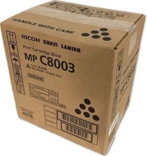 Картридж для лазерного принтера Ricoh Тонер-картридж MPC8003 черный Картридж для лазерного принтера Ricoh Тонер-картридж MPC8003 черный