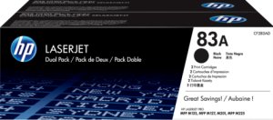 Картридж для лазерного принтера HP Набор картриджей 83A CF283AD Картридж для лазерного принтера HP Набор картриджей 83A CF283AD