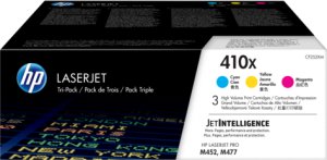 Картридж для лазерного принтера HP Набор цветных картриджей 410X (CF252XM) Картридж для лазерного принтера HP Набор цветных картриджей 410X (CF252XM)