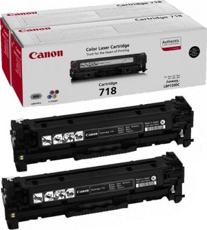     Canon     718 BK H 2x3400 (2662B005)