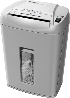 Шредер New United RT-10M (2x12 мм) серый/белый Шредер New United RT-10M (2x12 мм) серый/белый