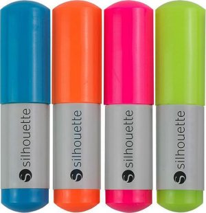 Silhouette Набор ручек для плоттеров , 4 цвета, неон Silhouette Набор ручек для плоттеров , 4 цвета, неон