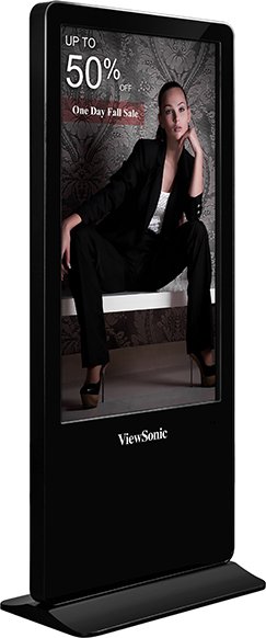 Интерактивная панель ViewSonic Интерактивный цифровой постер EP5540 Интерактивная панель ViewSonic Интерактивный цифровой постер EP5540