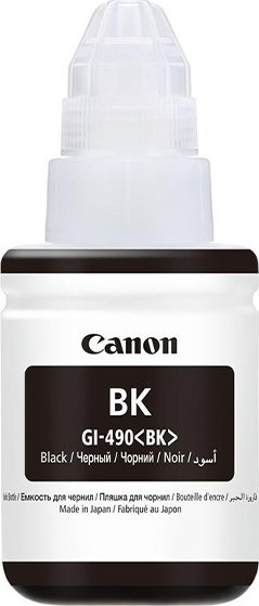 Картридж для струйного принтера Canon Контейнер с чернилами GI-490 BK черный Картридж для струйного принтера Canon Контейнер с чернилами GI-490 BK черный