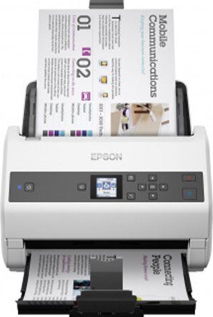 Потоковый сканер Epson WorkForce DS-870 (B11B250401) Потоковый сканер Epson WorkForce DS-870 (B11B250401)