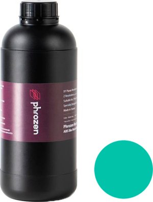Расходник для 3D принтеров и 3D ручек Phrozen Фотополимерная смола Aqua Green, светло-зеленая, 1 кг. Расходник для 3D принтеров и 3D ручек Phrozen Фотополимерная смола Aqua Green, светло-зеленая, 1 кг.