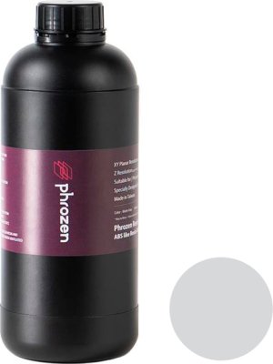 Расходник для 3D принтеров и 3D ручек Phrozen Фотополимерная смола Water-Washable, серая, 1 кг. Расходник для 3D принтеров и 3D ручек Phrozen Фотополимерная смола Water-Washable, серая, 1 кг.