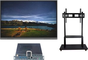 Интерактивная панель Interwrite MTM75-T9 + Мобильная стойка HY-680A + Встраиваемый компьютер OPS TOP-H560 i5 1250PE Интерактивная панель Interwrite MTM75-T9 + Мобильная стойка HY-680A + Встраиваемый компьютер OPS TOP-H560 i5 1250PE