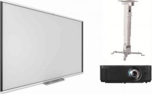 Интерактивный комплект SMART Комплект SBM777EXD101L в составе: интерактивная доска Board M777V-43, проектора EXD101 и потолочное крепление Интерактивный комплект SMART Комплект SBM777EXD101L в составе: интерактивная доска Board M777V-43, проектора EXD101 и потолочное крепление