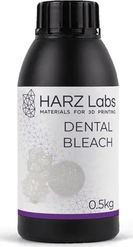 Расходник для 3D принтеров и 3D ручек HARZ Фотополимер Labs Dental Bleach, бесцветный (500 гр) Расходник для 3D принтеров и 3D ручек HARZ Фотополимер Labs Dental Bleach, бесцветный (500 гр)