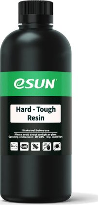 Расходник для 3D принтеров и 3D ручек Esun Фотополимерная смола Hard-Tough, синяя, 0,5 кг Расходник для 3D принтеров и 3D ручек Esun Фотополимерная смола Hard-Tough, синяя, 0,5 кг