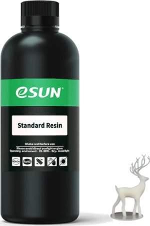 Расходник для 3D принтеров и 3D ручек Esun Фотополимерная смола Standard, белая, 0,5 л Расходник для 3D принтеров и 3D ручек Esun Фотополимерная смола Standard, белая, 0,5 л