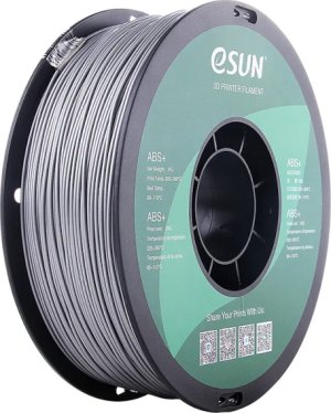 Расходник для 3D принтеров и 3D ручек Esun Катушка ABS-пластика 1.75 мм 1 кг, серебряная Расходник для 3D принтеров и 3D ручек Esun Катушка ABS-пластика 1.75 мм 1 кг, серебряная