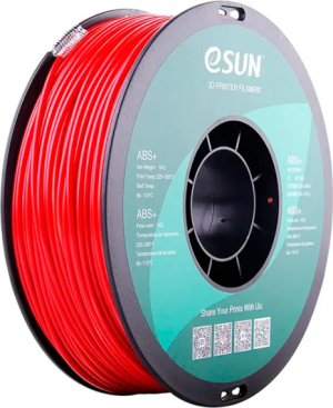 Расходник для 3D принтеров и 3D ручек Esun Катушка ABS-пластика 1.75 мм 1 кг, ярко-красная Расходник для 3D принтеров и 3D ручек Esun Катушка ABS-пластика 1.75 мм 1 кг, ярко-красная