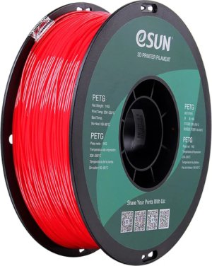 Расходник для 3D принтеров и 3D ручек Esun Катушка PETG-пластика 1.75 мм 1 кг, алая Расходник для 3D принтеров и 3D ручек Esun Катушка PETG-пластика 1.75 мм 1 кг, алая