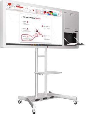 Интерактивная панель Axe Tech Horizon Scan Premium 65 дюймов с документ-камерой Интерактивная панель Axe Tech Horizon Scan Premium 65 дюймов с документ-камерой