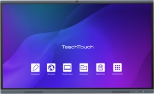 Интерактивная панель TeachTouch 5.0 LE 75", UHD, 8/128 Гб, WiFi, камера 13Мп, слот OPS Интерактивная панель TeachTouch 5.0 LE 75", UHD, 8/128 Гб, WiFi, камера 13Мп, слот OPS