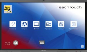 Интерактивная панель TeachTouch TT-R2-75U, 75" UHD, 20 касаний, 16/512 Гб, камера, микрофоны, WiFi, Bluetooth, слот OPS Интерактивная панель TeachTouch TT-R2-75U, 75" UHD, 20 касаний, 16/512 Гб, камера, микрофоны, WiFi, Bluetooth, слот OPS