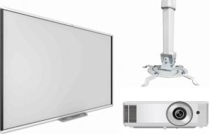 Интерактивный комплект SMART Комплект SBM777EXD102ST: интерактивная доска Board M787V с проектором EXD203STW и настенно-потолочным креплением Интерактивный комплект SMART Комплект SBM777EXD102ST: интерактивная доска Board M787V с проектором EXD203STW и настенно-потолочным креплением