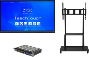 Интерактивная панель TeachTouch Интерактивная панель 5.5LE 75 в комплекте со слотовым OPS компьютером на базе Intel I5-8400H и мобильной стойкой XD-WM007-1 Интерактивная панель TeachTouch Интерактивная панель 5.5LE 75 в комплекте со слотовым OPS компьютером на базе Intel I5-8400H и мобильной стойкой XD-WM007-1