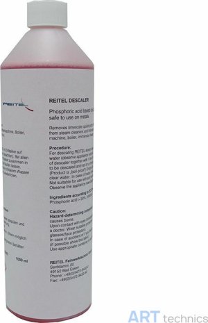 Оборудование для реставрации Reitel Средство для удаления накипи для пароочистителей, 1 л Оборудование для реставрации Reitel Средство для удаления накипи для пароочистителей, 1 л