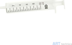 Инструмент Deffner & Johann Пластмассовый шприц, 10 мл Инструмент Deffner & Johann Пластмассовый шприц, 10 мл