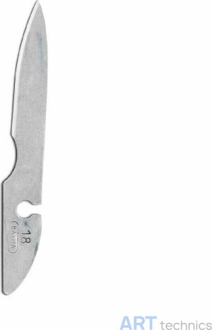 Инструмент Deffner & Johann Лезвия скальпелей Bayha, форма № 18 Инструмент Deffner & Johann Лезвия скальпелей Bayha, форма № 18