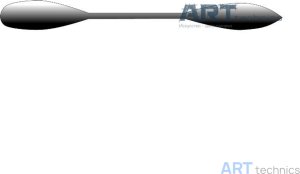 Инструмент Deffner & Johann Итальянский шпатель, кованый, 24/24 мм Инструмент Deffner & Johann Итальянский шпатель, кованый, 24/24 мм