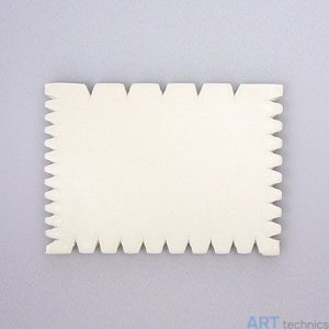 Инструмент Deffner & Johann Резиновый гребешок с зубчиками Инструмент Deffner & Johann Резиновый гребешок с зубчиками