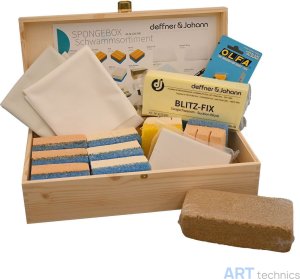 Материал для реставрации Deffner & Johann Набор губок для деликатной чистки Материал для реставрации Deffner & Johann Набор губок для деликатной чистки