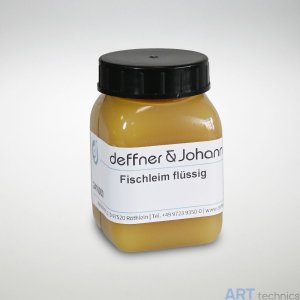 Материал для реставрации ART Technics Клей рыбий тресковый жидкий D&J, 100 г Материал для реставрации ART Technics Клей рыбий тресковый жидкий D&J, 100 г