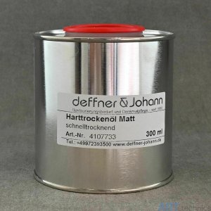 Пигменты и краски Deffner & Johann Твердая олифа, яркая, матовая, 300 мл Пигменты и краски Deffner & Johann Твердая олифа, яркая, матовая, 300 мл