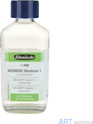 Пигменты и краски Schmincke Медиум для масляной краски Schmincke Mussini Medium 1, 200 мл Пигменты и краски Schmincke Медиум для масляной краски Schmincke Mussini Medium 1, 200 мл