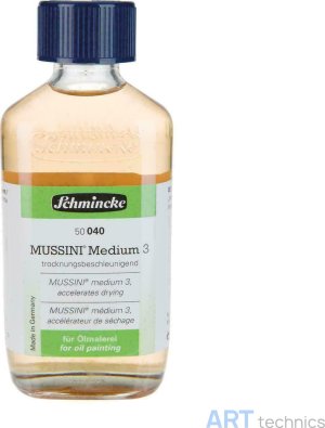 Пигменты и краски Schmincke Медиум для масляной краски Schmincke Mussini Medium 3, 200 мл Пигменты и краски Schmincke Медиум для масляной краски Schmincke Mussini Medium 3, 200 мл