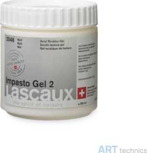 Пигменты и краски Lascaux Матовый гель Lascaux Impasto Gel 2 2046, 500 мл Пигменты и краски Lascaux Матовый гель Lascaux Impasto Gel 2 2046, 500 мл
