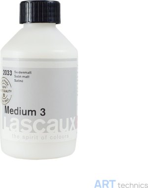 Пигменты и краски Lascaux Полуматовый медиум Lascaux Medium 3 Satin Matt 2033, 250 мл Пигменты и краски Lascaux Полуматовый медиум Lascaux Medium 3 Satin Matt 2033, 250 мл