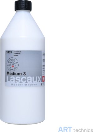 Пигменты и краски Lascaux Полуматовый медиум Lascaux Medium 3 Satin Matt 2033, 1 л Пигменты и краски Lascaux Полуматовый медиум Lascaux Medium 3 Satin Matt 2033, 1 л