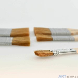 Кисть Deffner & Johann Кисти флейц Deffner & Johann, плоские, бычий волос, ассортимент Кисть Deffner & Johann Кисти флейц Deffner & Johann, плоские, бычий волос, ассортимент