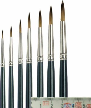 Кисть Tiziano Кисть Tiziano, круглая, синтетика смесь, ассортимент Кисть Tiziano Кисть Tiziano, круглая, синтетика смесь, ассортимент